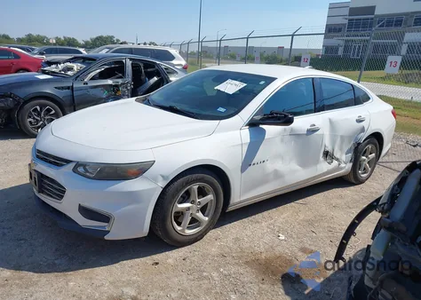 2016 Chevrolet Malibu Ls from USA, damaged, VIN 1G1ZB5ST8GF207614
